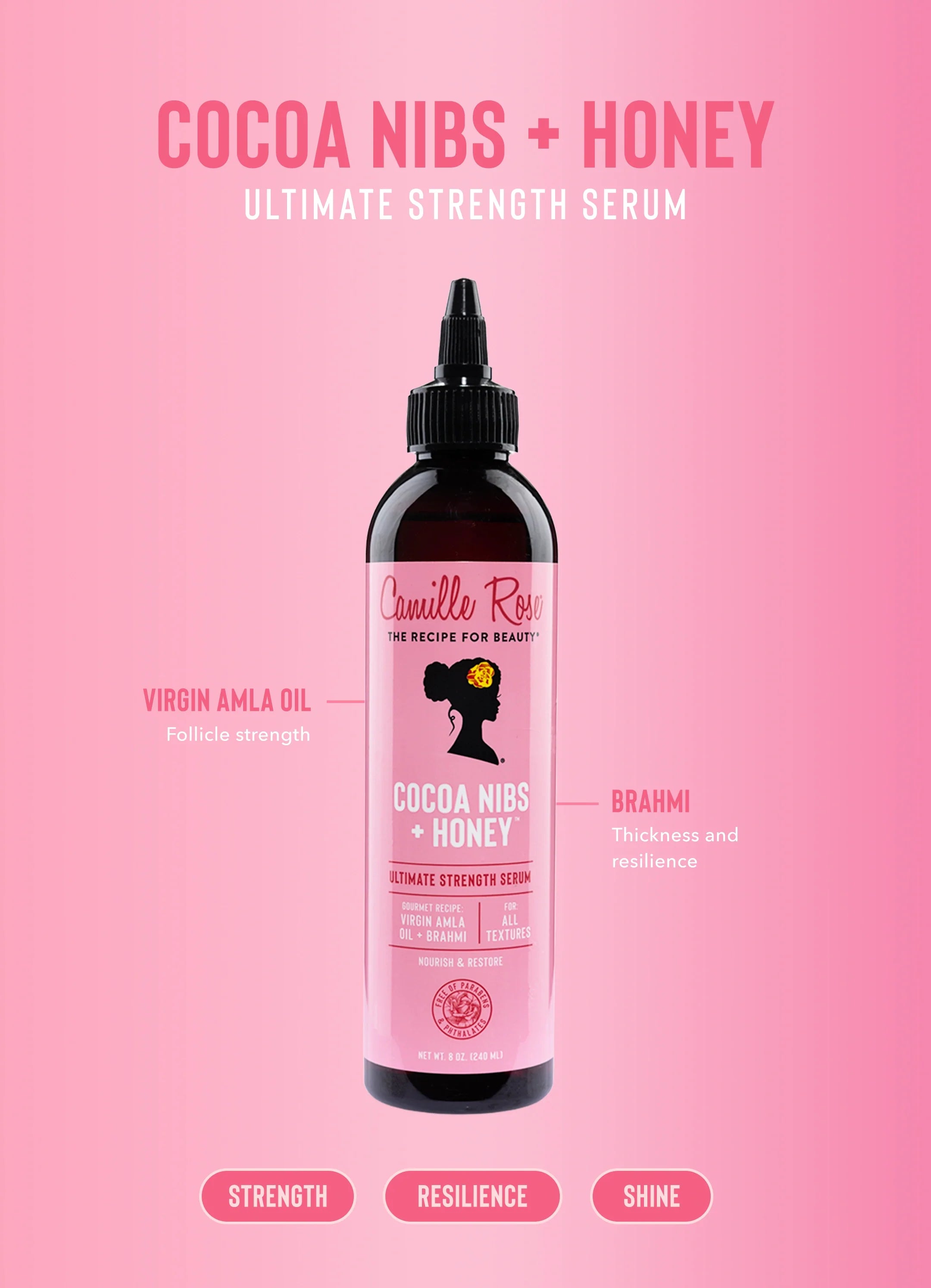 Cocoa Nibs + Honey Ultimate Strength Serum