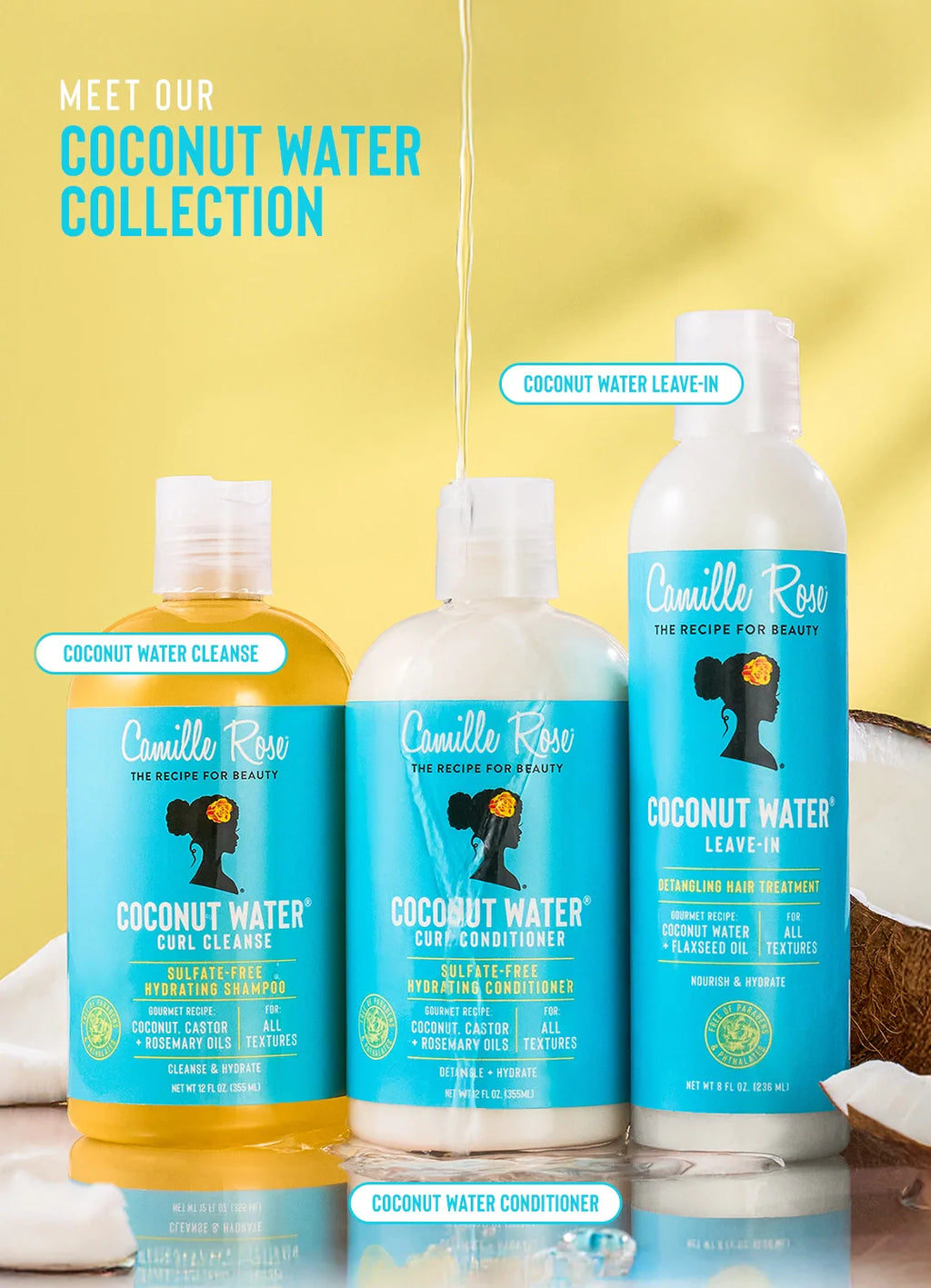 Coconut Water Curl Cleanse