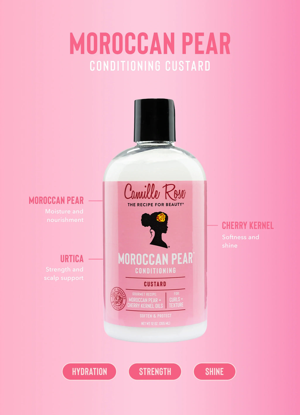 Moroccan Pear Conditioning Custard