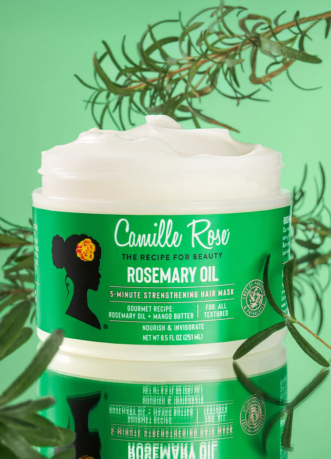 Rosemary Oil 5-Minute Strengthening Hair Mask